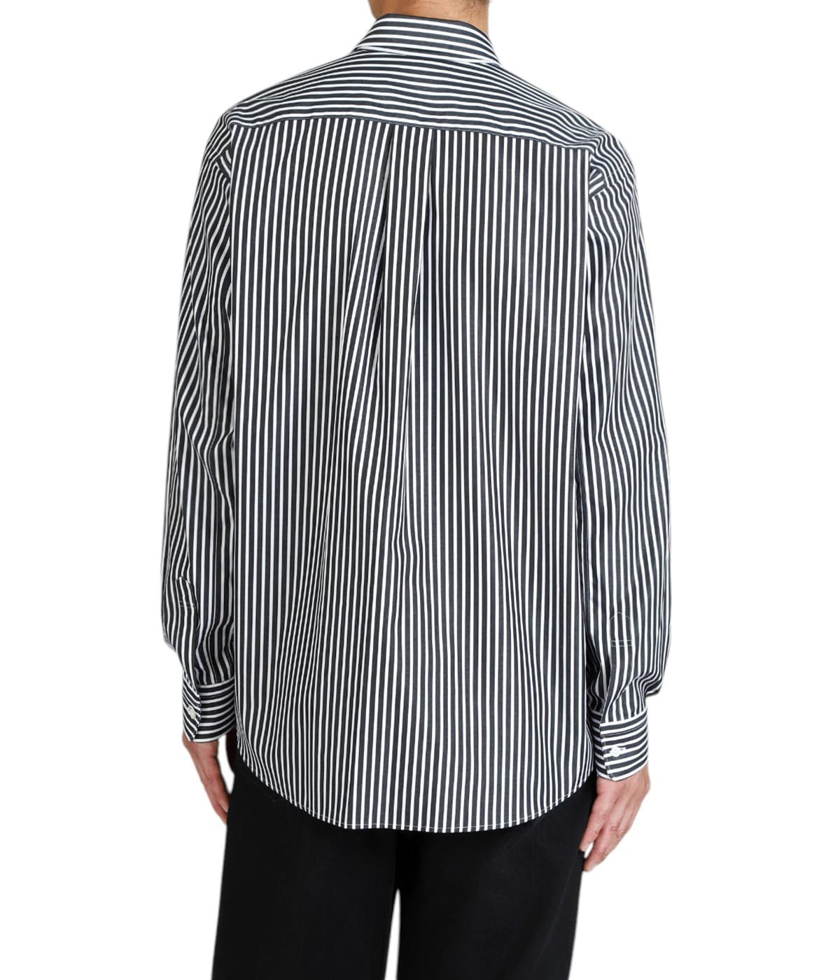 High Count Broad Stripe レギュラーカラーシャツ Tronica » Graphpaper _ High Count Broad Stripe Regular