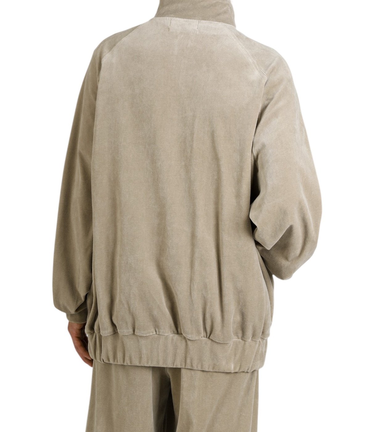 Compact Velour Track Jacket -GREGE- | Graphpaper(グラフペーパー