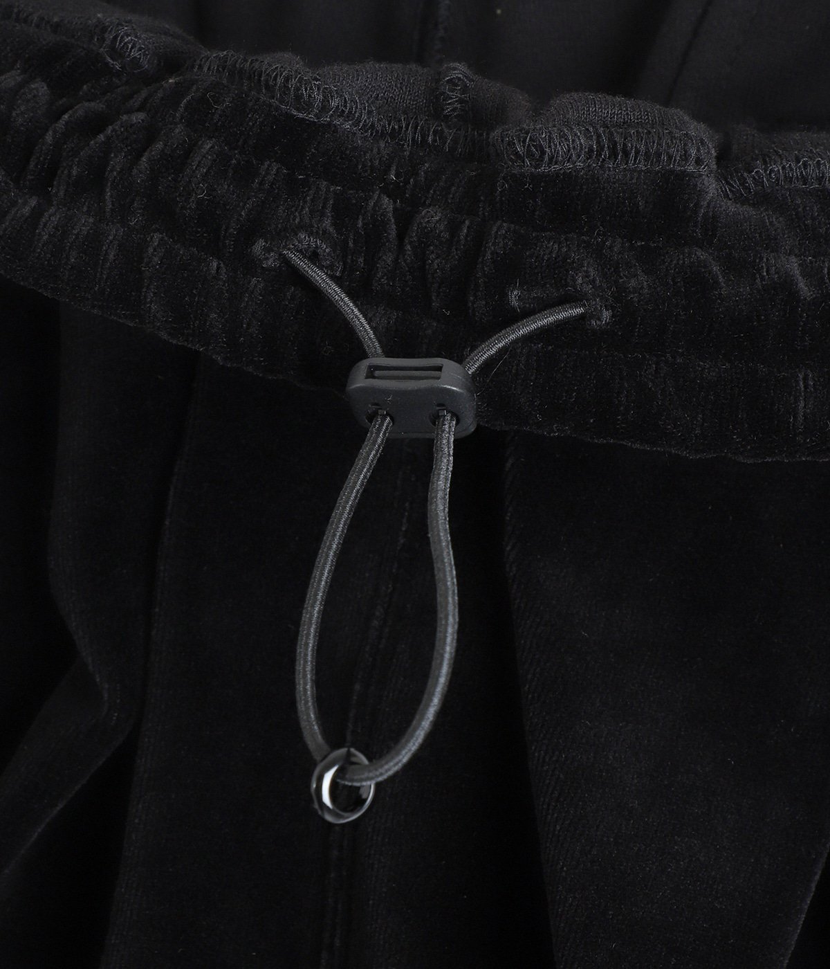 Compact Velour Easy Pants -BLACK- | Graphpaper(グラフペーパー