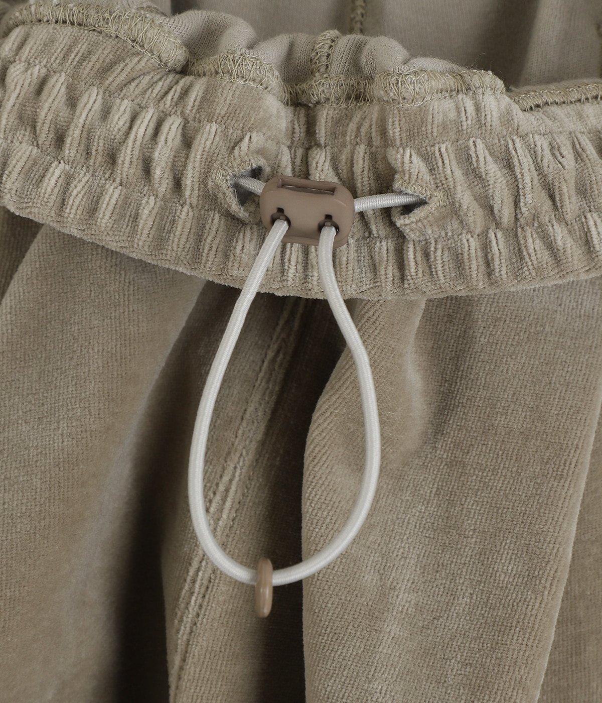 Compact Velour Easy Pants -GREGE- | Graphpaper(グラフペーパー 