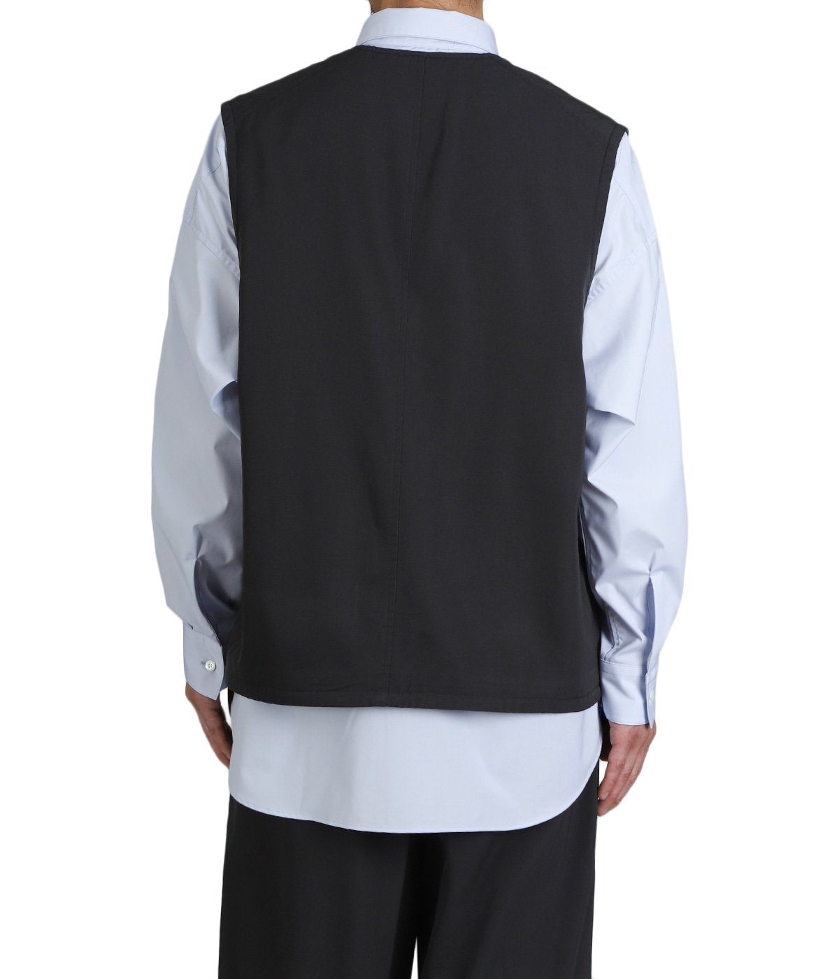 Fulled Wool Twill Adjustable Vest | Graphpaper(グラフペーパー