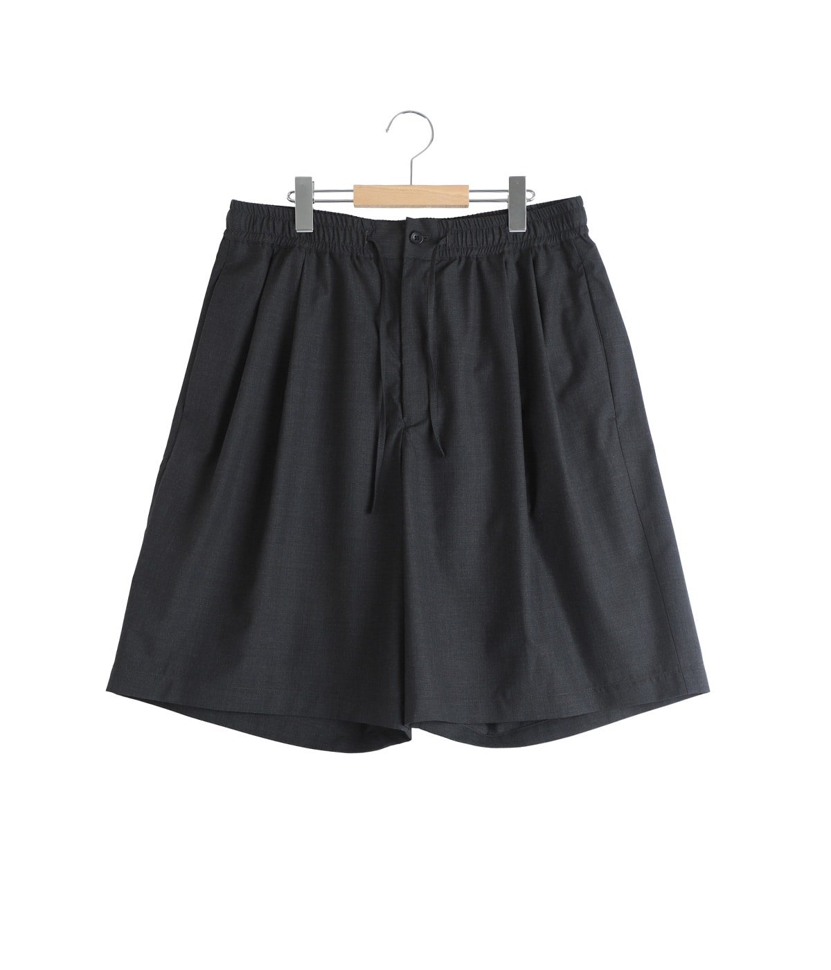 Fine Wool Heather Drawstring Track Shorts | Graphpaper(グラフ