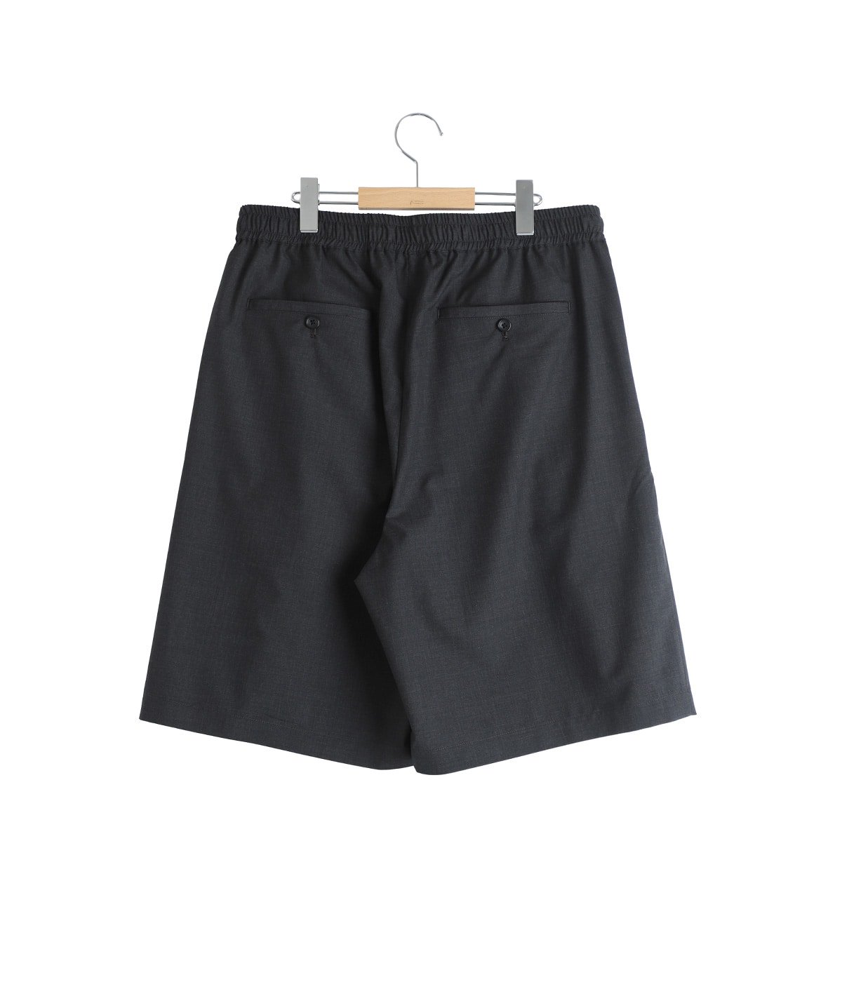 Fine Wool Heather Drawstring Track Shorts | Graphpaper(グラフ