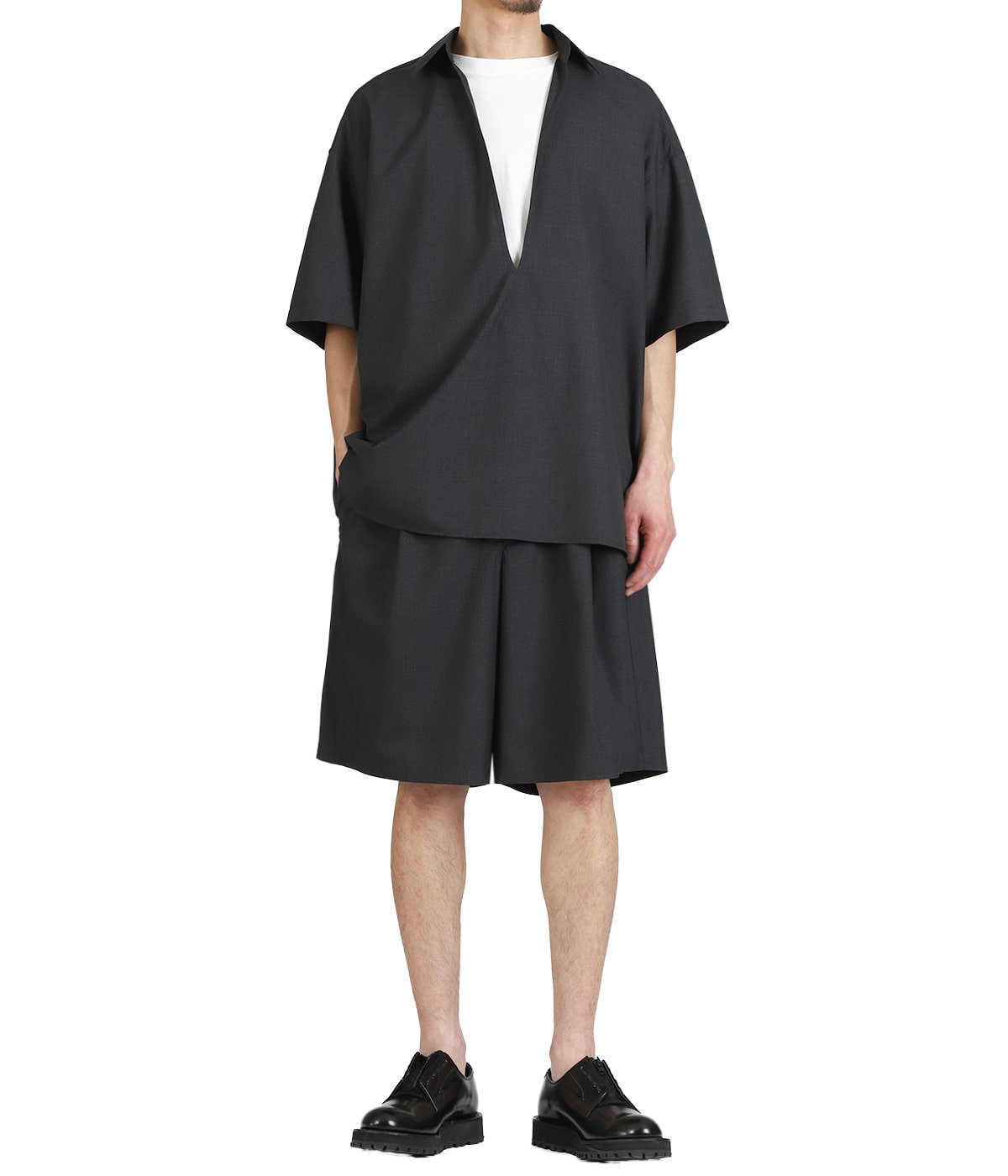 00s USA ブラック 短丈トラディショナル 北米ハンタークラブ mastermind JAPAN x Dickies DUCK SHORTS (BLACK)の商品ページ
