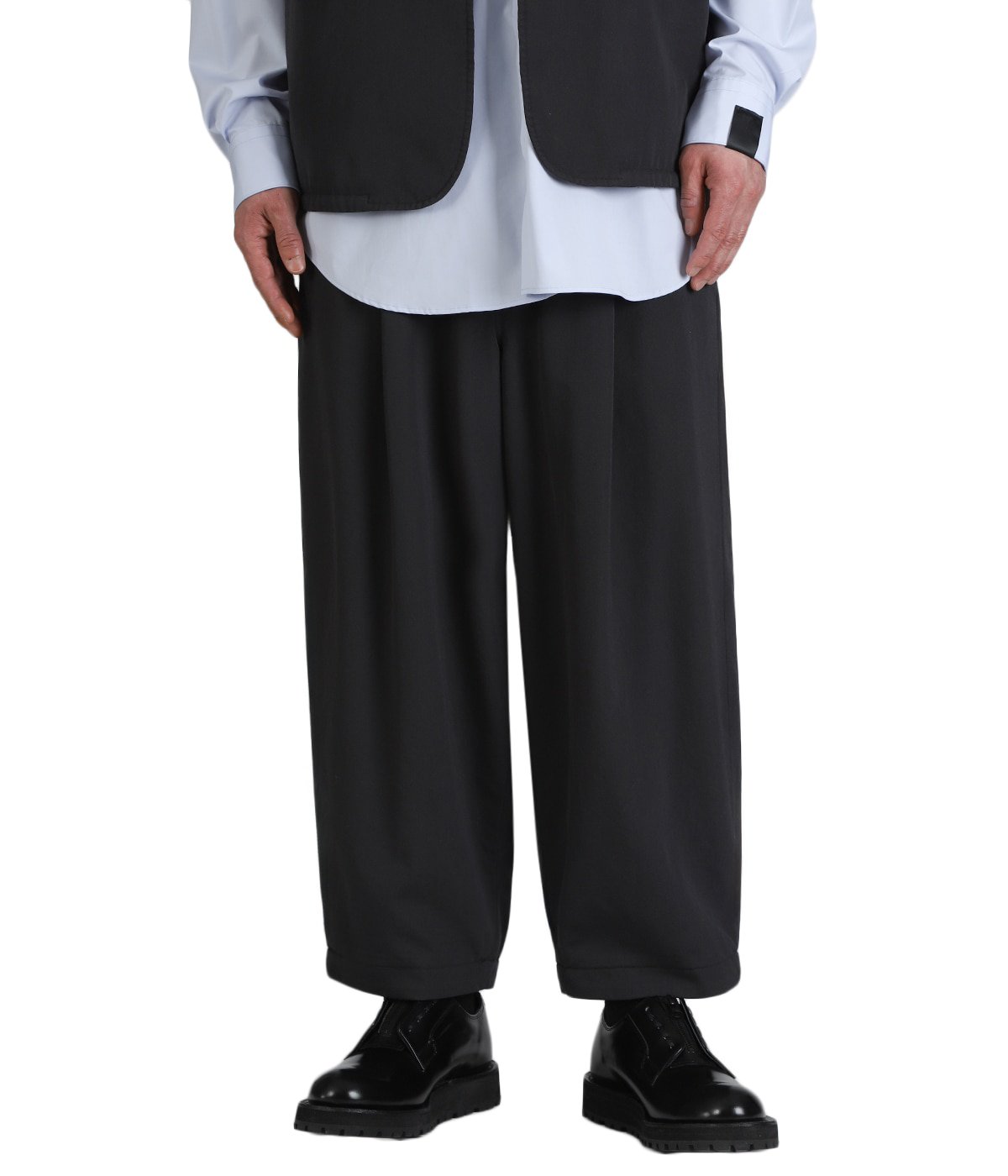 パンツ Graphpaper Wool Twill Washer Pants Fulled Wool Twill Wide Easy Pants | Graphpaper(グラフペーパー