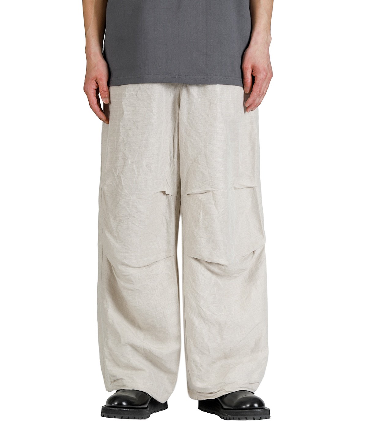 Linen Cupro Hopsack Military Pants | Graphpaper(グラフペーパー