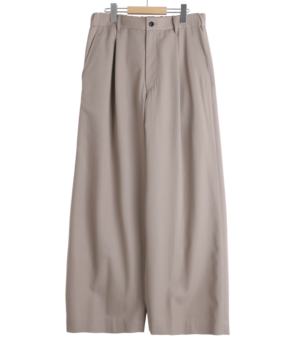 Techno Wool Twill Wide Tapered Trousers | Graphpaper(グラフ Techno Wool Twill Wide Tapered Trousers | Graphpaper(グラフ