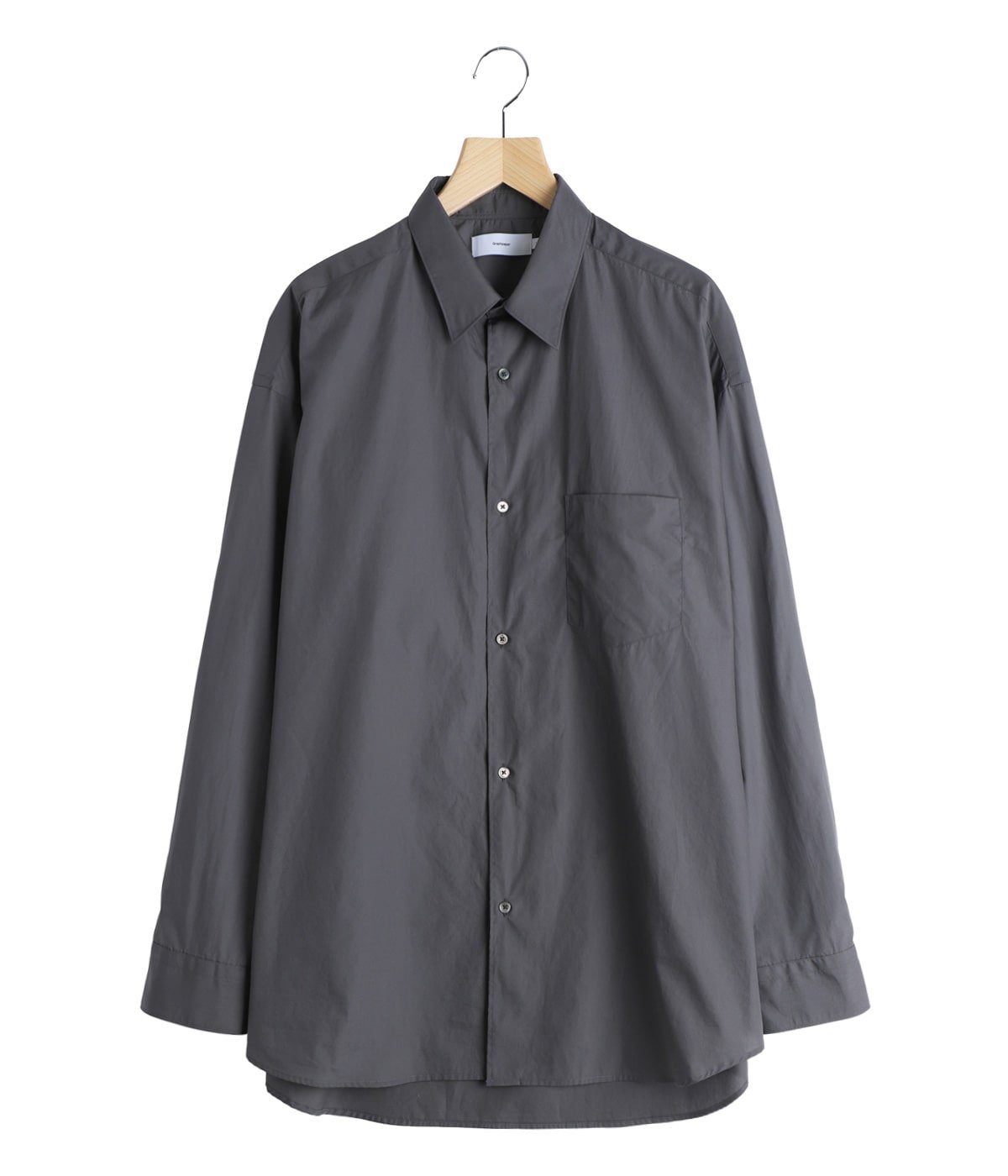 Broad L/S Oversized Regular Collar Shirt | Graphpaper(グラフ