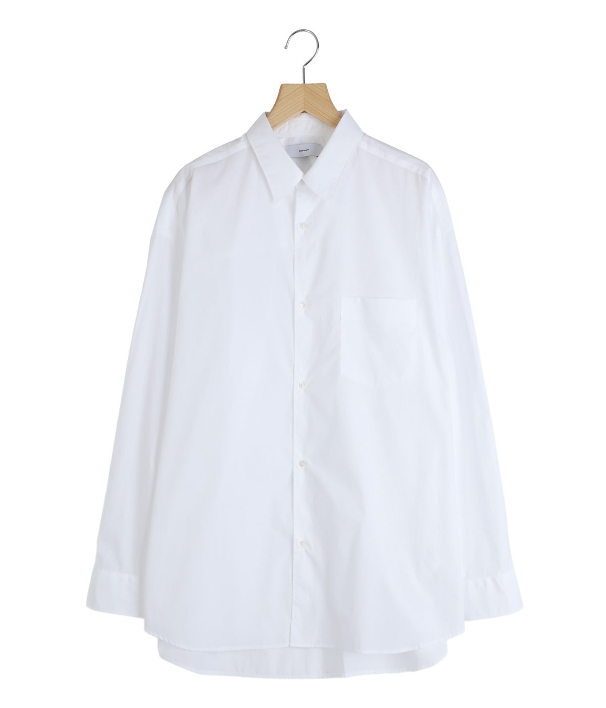 Broad L/S Oversized Regular Collar Shirt | Graphpaper(グラフ