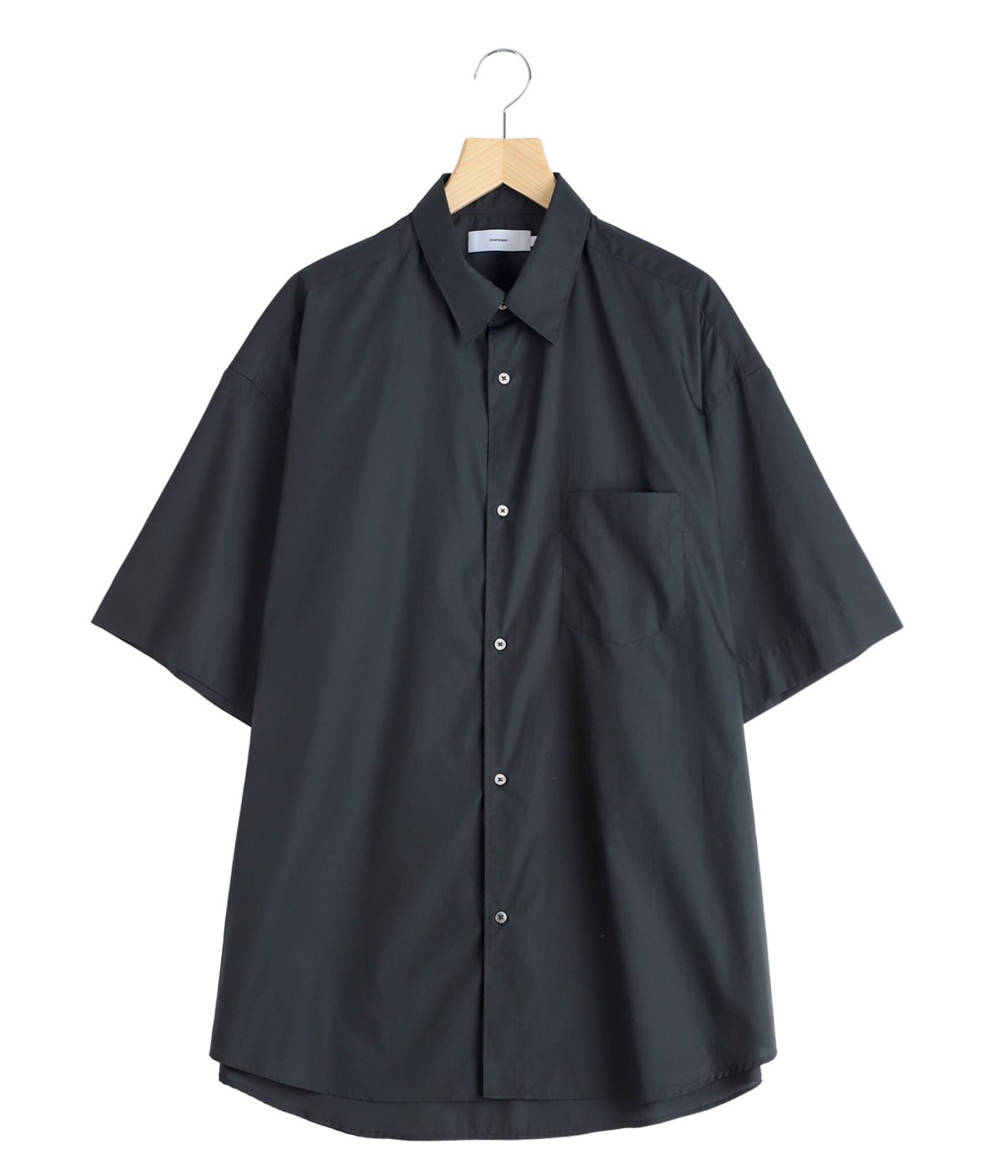 Broad S/S Oversized Regular Collar Shirt | Graphpaper(グラフ