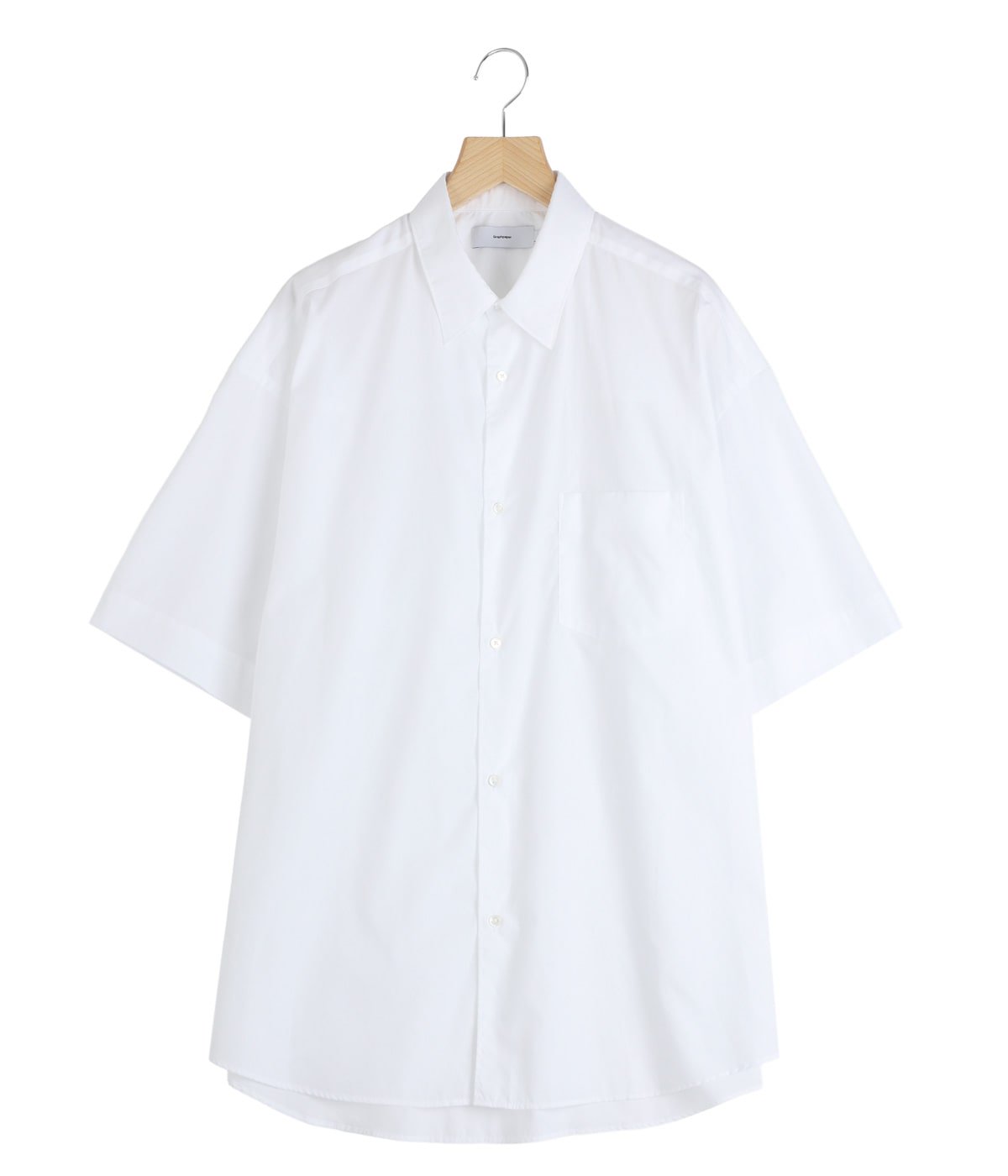 Broad S/S Oversized Regular Collar Shirt | Graphpaper(グラフ