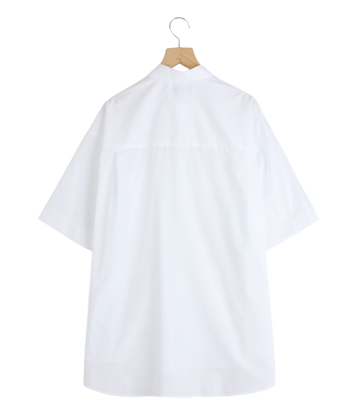 Oversized Regular Collar Shirtシャツ 白 Broad S/S Oversized Regular Collar Shirt | Graphpaper(グラフ