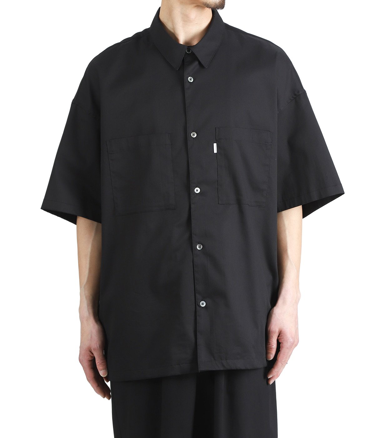 Solotex Twill S/S Oversized Box Shirt | Graphpaper(グラフペーパー