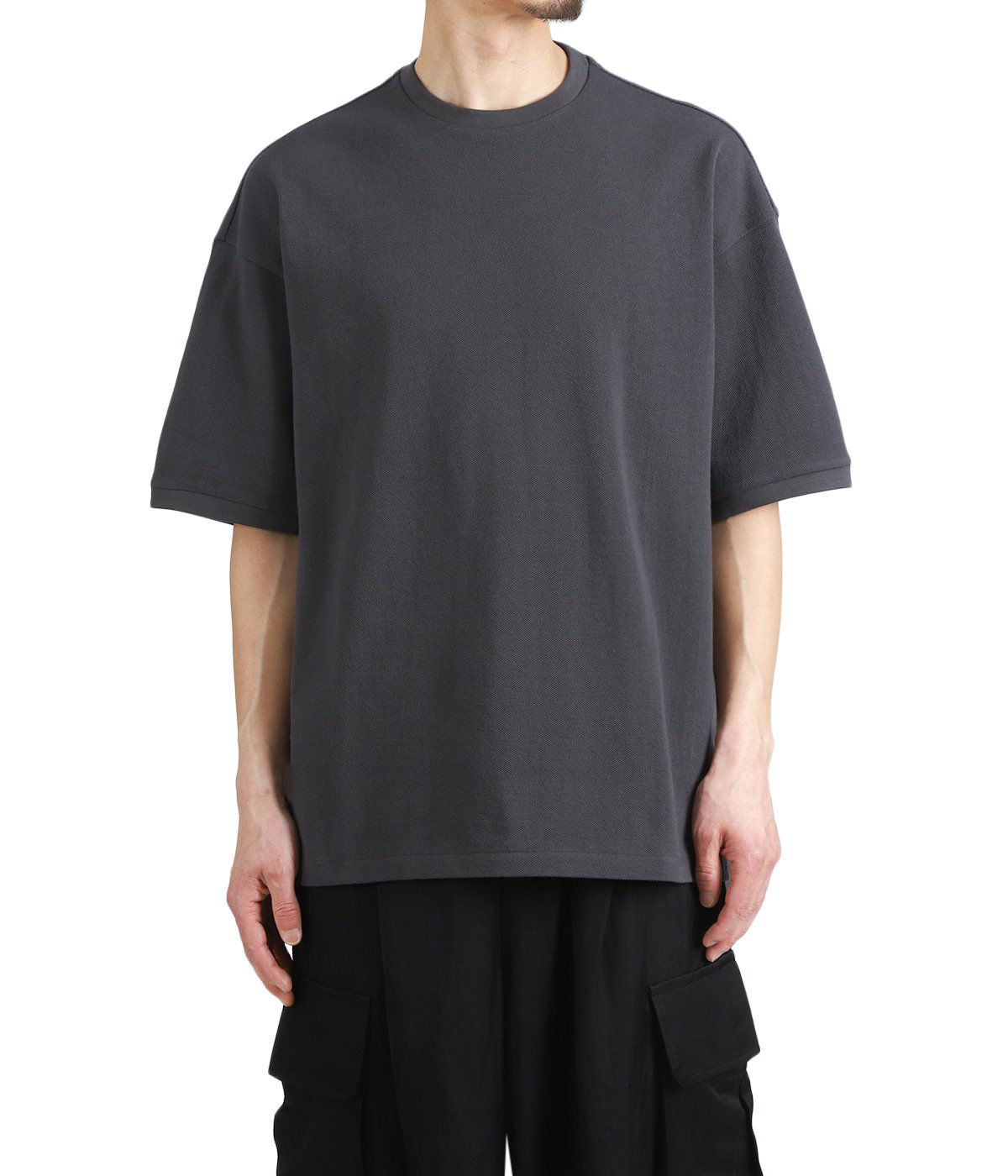 日本製【新品】crAck upクラックアップお洒落色むら加工Tシャツ定価1.4万 国産 匠（たくみ）ドライTシャツ【日本製】 | JT-076K | アパレル製品