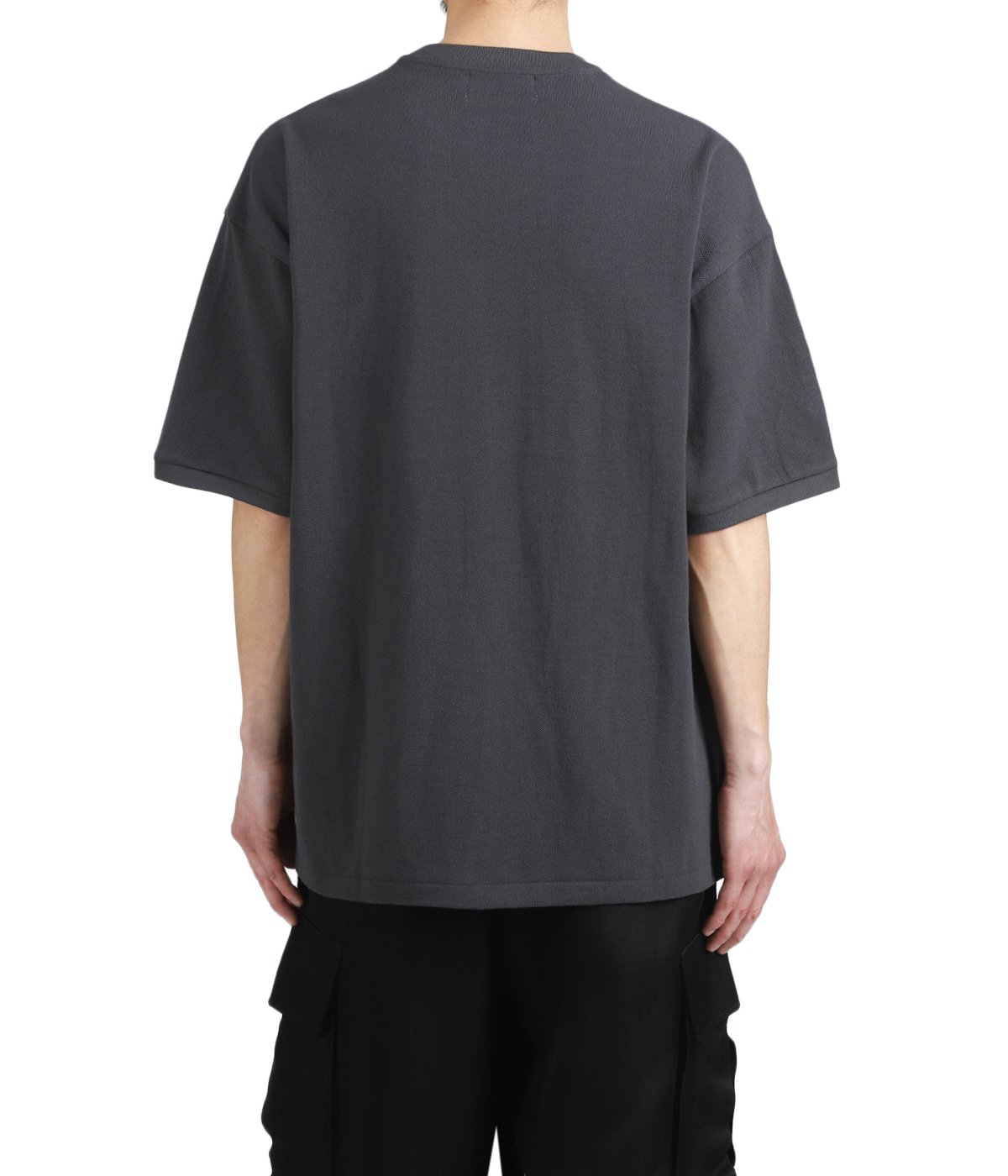 Cotton Pique Jersey Crew Neck Tee | Graphpaper(グラフペーパー