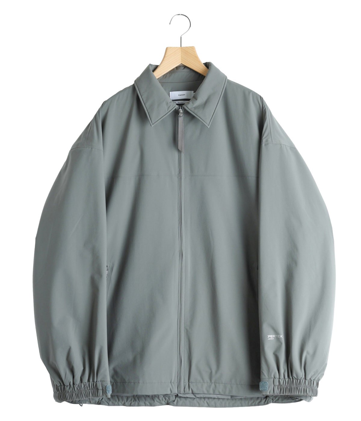 胸部プロテクター付きグレージャケット PERTEX SHIELD Light Thermo Zip-Up Jacket | Graphpaper(グラフ