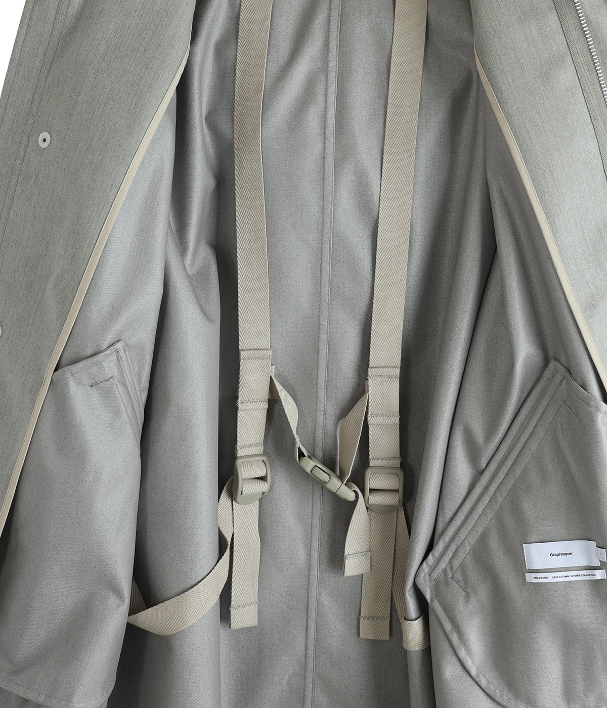 MBハイエンド カシミアハーフコート マルジェラ ジルサンダー グラフペーパー Fine Wool Saxony Field Parka | Graphpaper(グラフペーパー