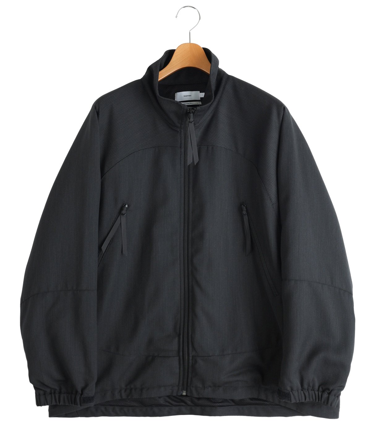 Melange Pique Zip-up Stand Collar Jacket | Graphpaper(グラフ
