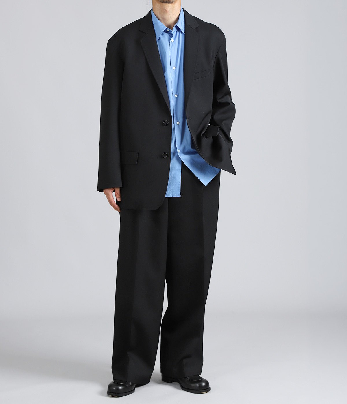 Scale Off Wool Wide Slacks | Graphpaper(グラフペーパー) / パンツ