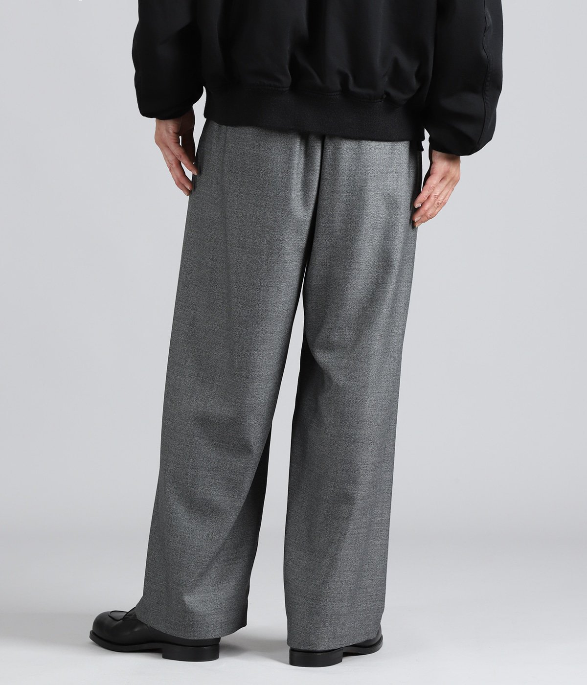 Melange Matt Worsted Side Seamless Trousers | Graphpaper(グラフ