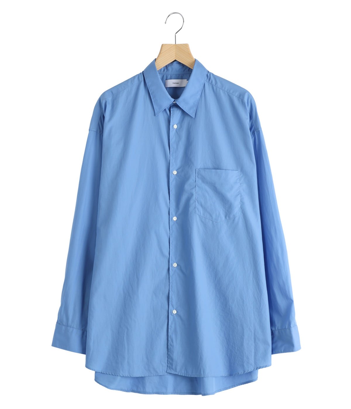 Broad L/S Oversized Regular Collar Shirt | Graphpaper(グラフ