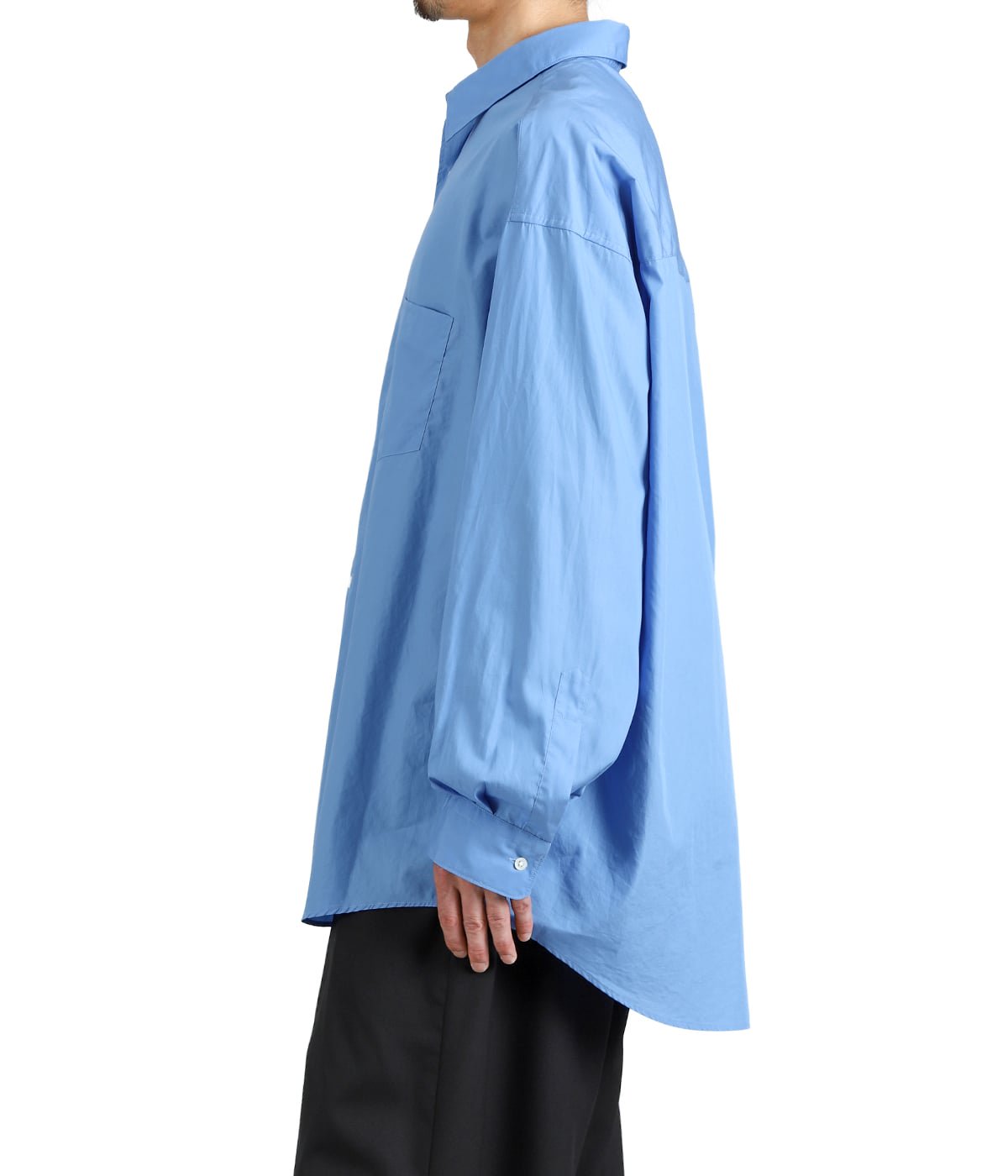 Broad L/S Oversized Regular Collar Shirt | Graphpaper(グラフ