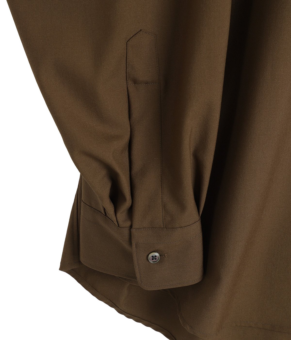 Extra Fine Wool L/S Oversized Regular Collar Shirt | Graphpaper