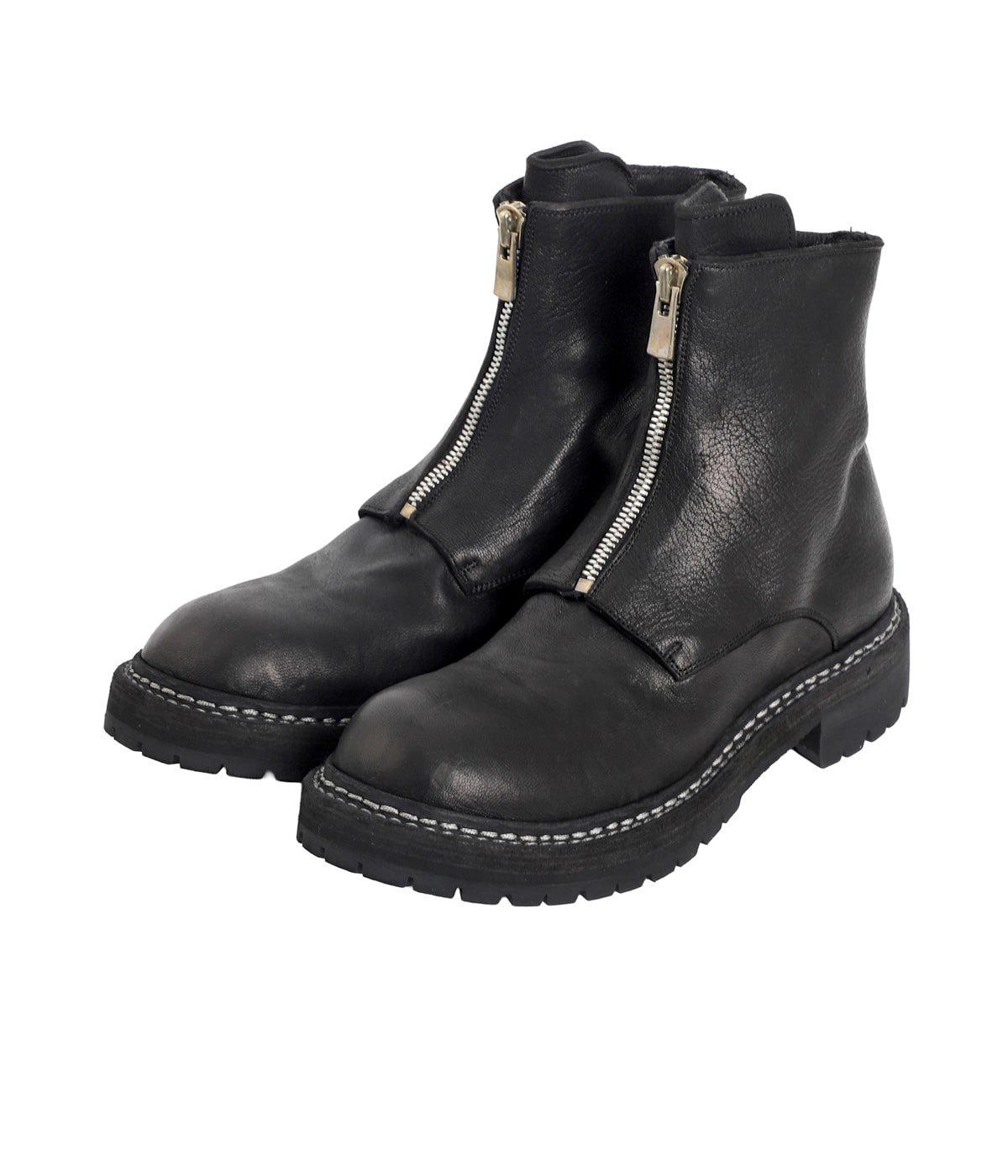 ZIPPED BIG DADDY BOOTS | GUIDI(グイディ) / シューズ レザーシューズ