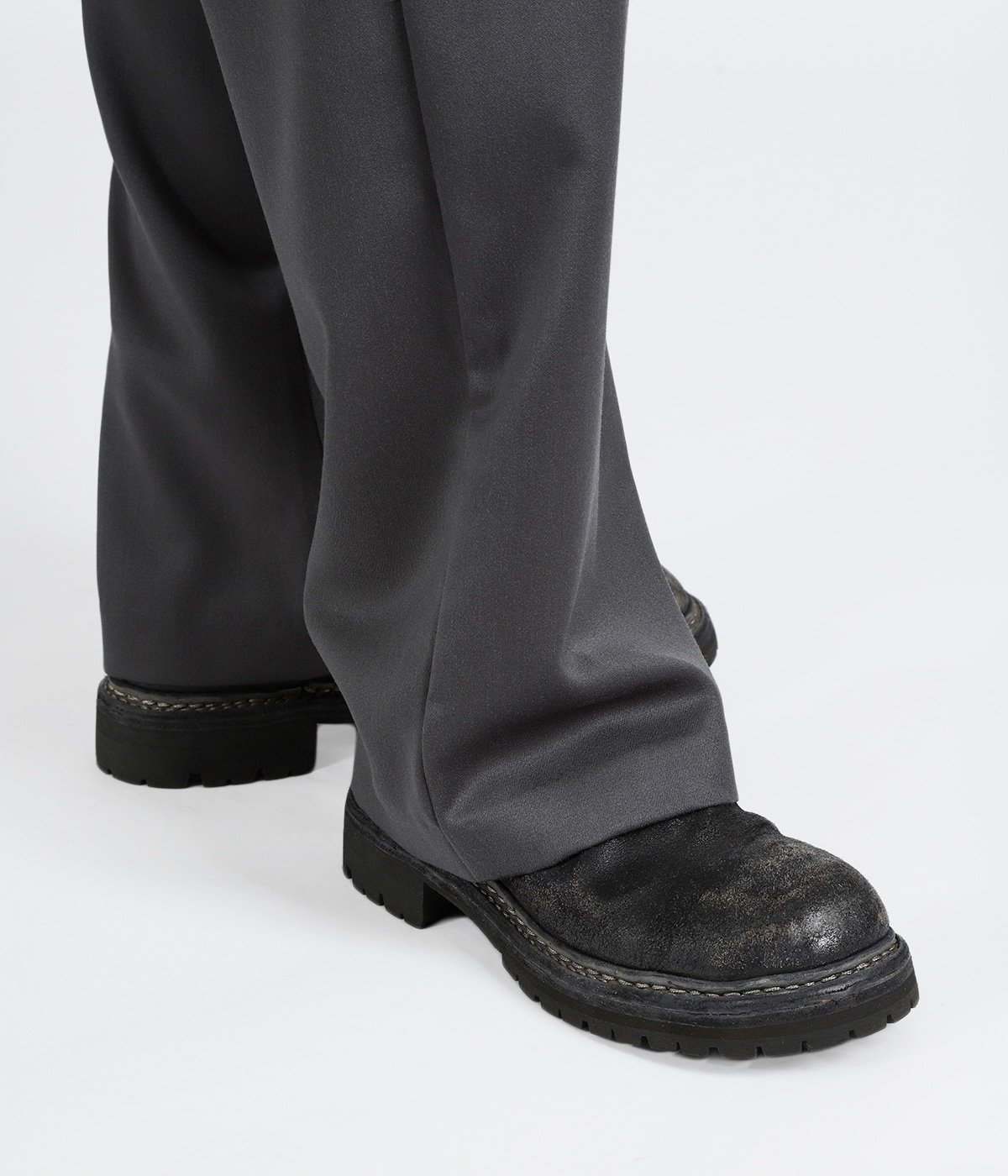ZIPPED BIG DADDY BOOTS | GUIDI(グイディ) / シューズ レザーシューズ