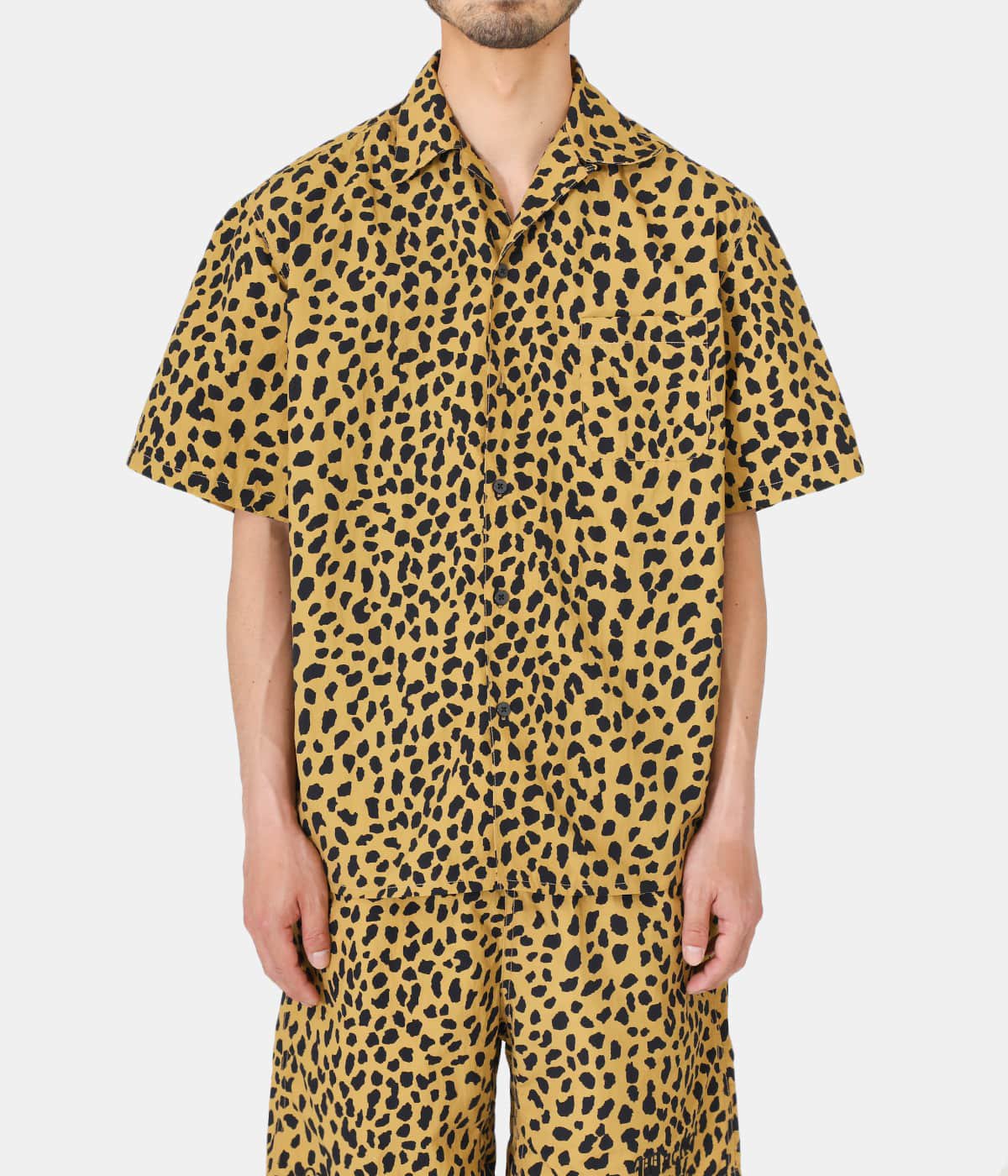 GRAMICCI / LEOPARD OPEN COLLAR SHIRT | WACKO MARIA(ワコマリア