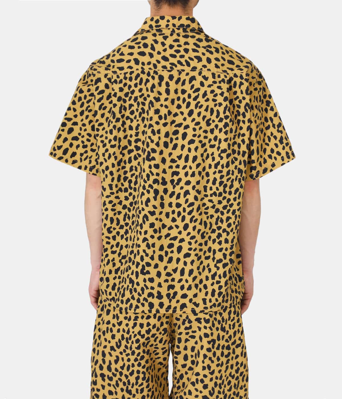 GRAMICCI / LEOPARD OPEN COLLAR SHIRT