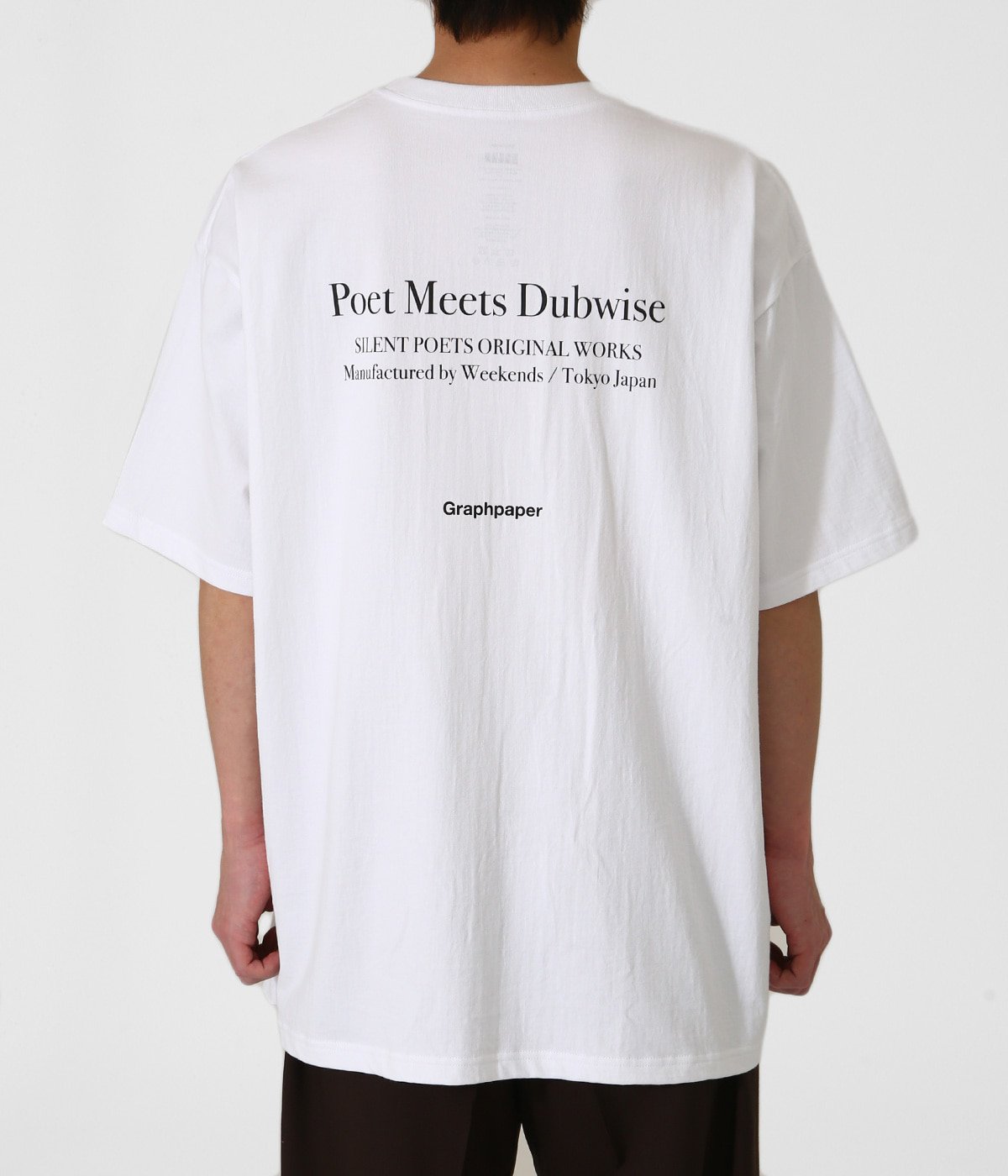 応談送料無料 Graphpaper for POET MEETS DUBWISE NAVY Tシャツ