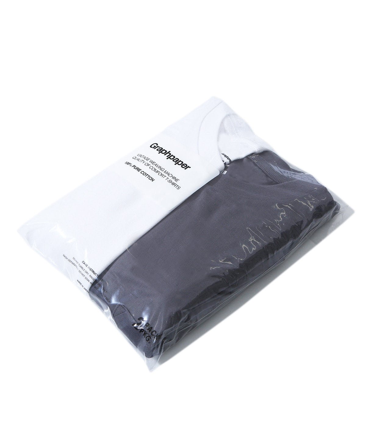 【ONLY ARK】別注 2-Pack S/S Pocket Tee- White & Gray - | Graphpaper(グラフペーパー