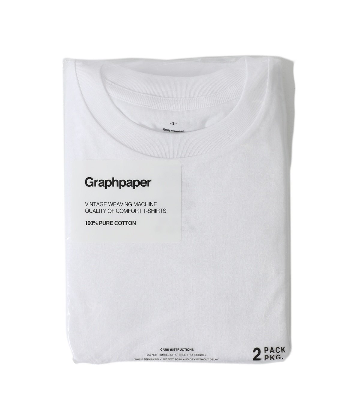 2-Pack Crew Neck Tee | Graphpaper(グラフペーパー) / トップス