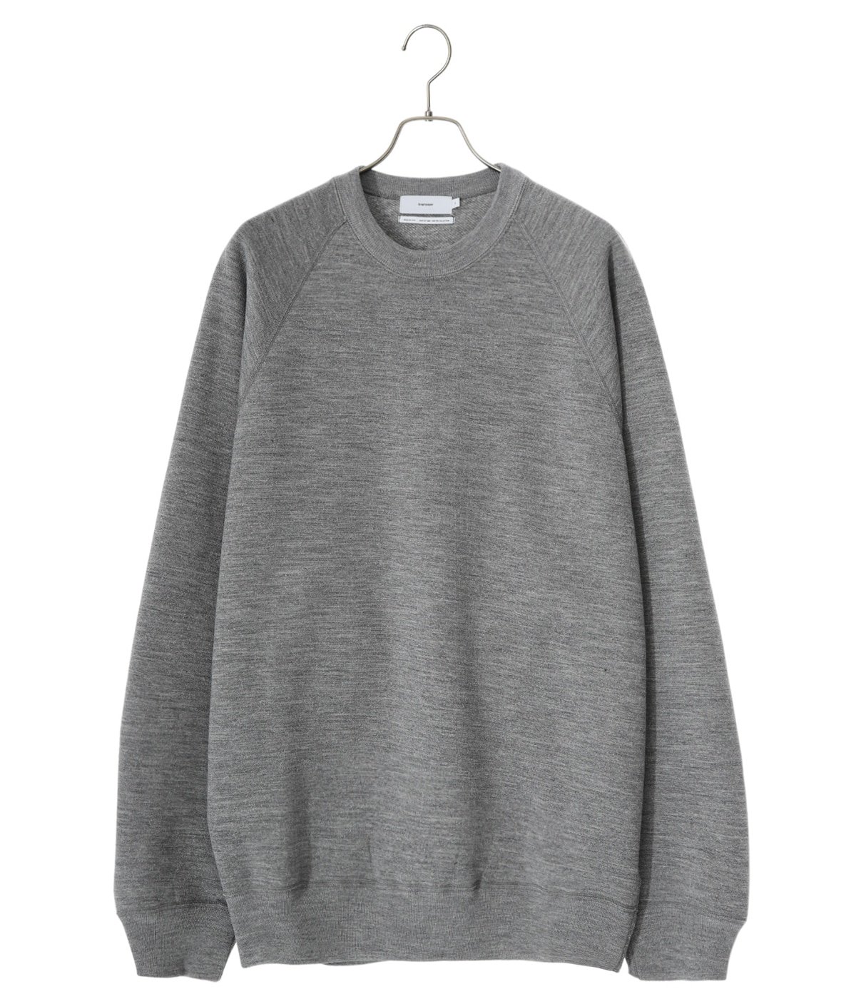 Bulky Wool Terry Crew Neck Sweat | Graphpaper(グラフペーパー 