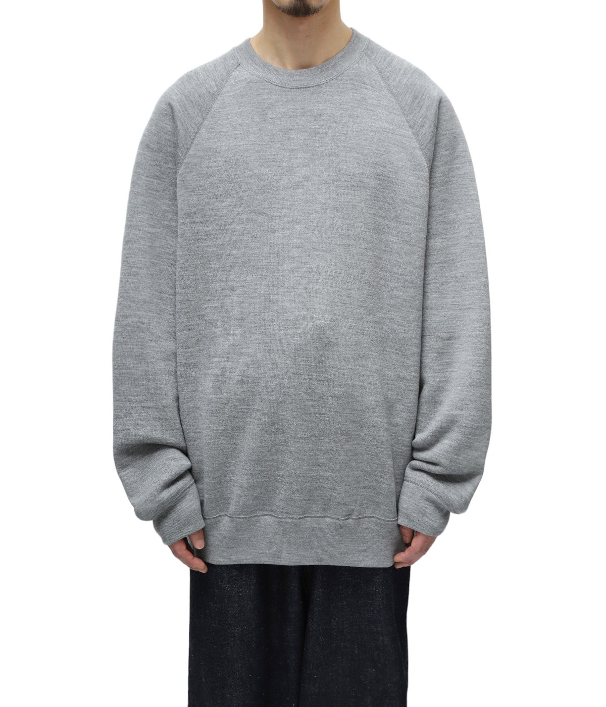 Bulky Wool Terry Crew Neck Sweat | Graphpaper(グラフペーパー 