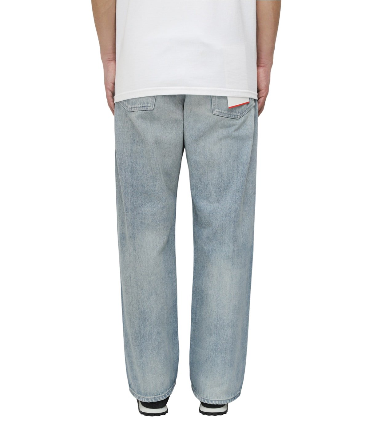 Selvage Denim Five Pocket Wide Straight Pants | Graphpaper