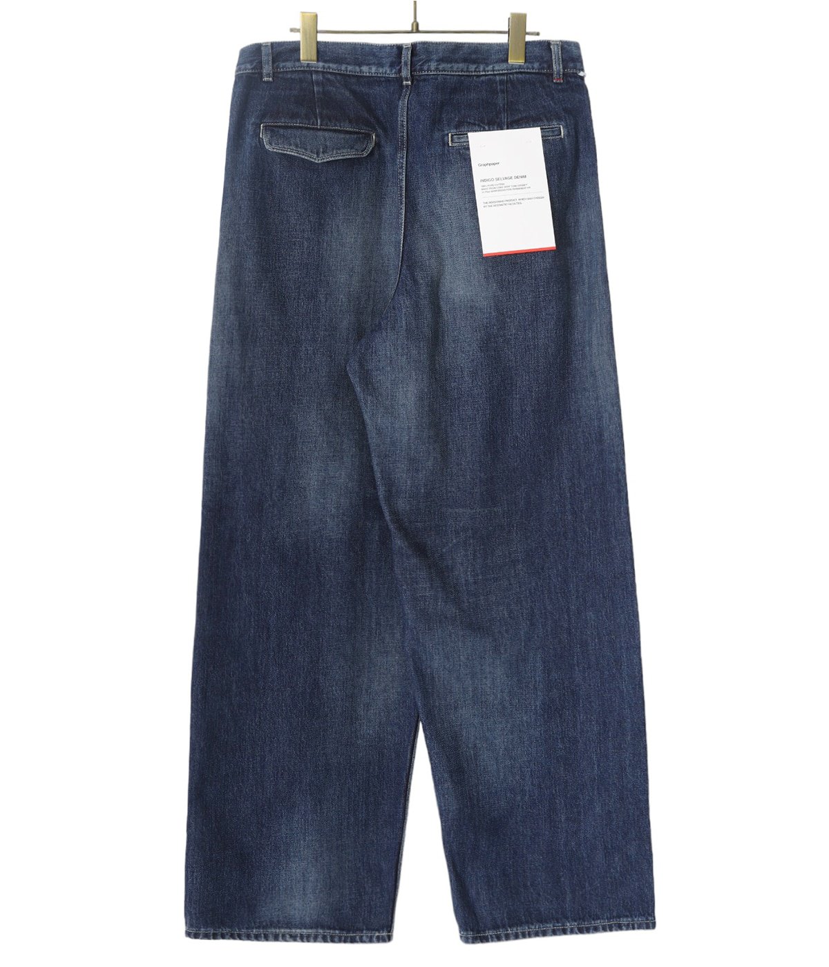 Selvage Denim Two Tuck Pants | Graphpaper(グラフペーパー) / パンツ 