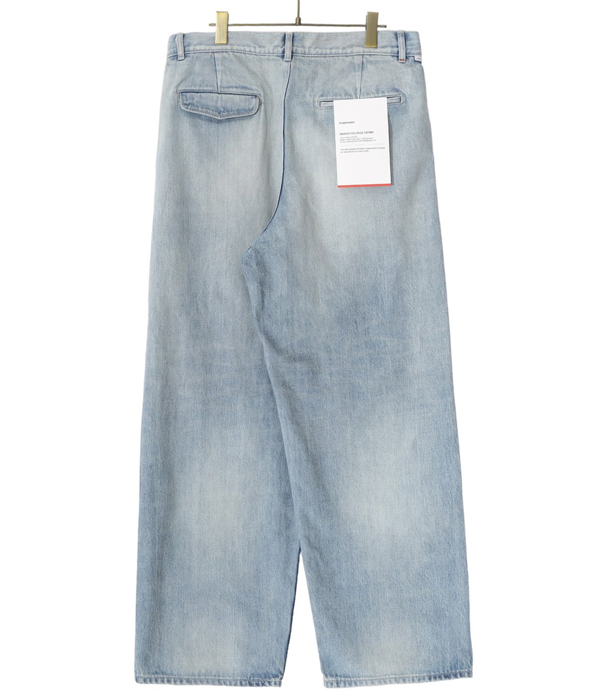 Selvage Denim Two Tuck Pants | Graphpaper(グラフペーパー) / パンツ