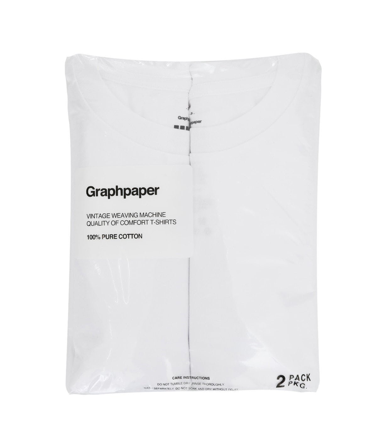 2-Pack Crew Neck Tee | Graphpaper(グラフペーパー) / トップス ...