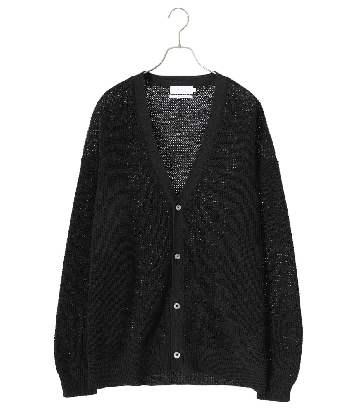 高品質】 【ちーぼー】Graphpaper Cardigan DARK SLATE トップス - www 