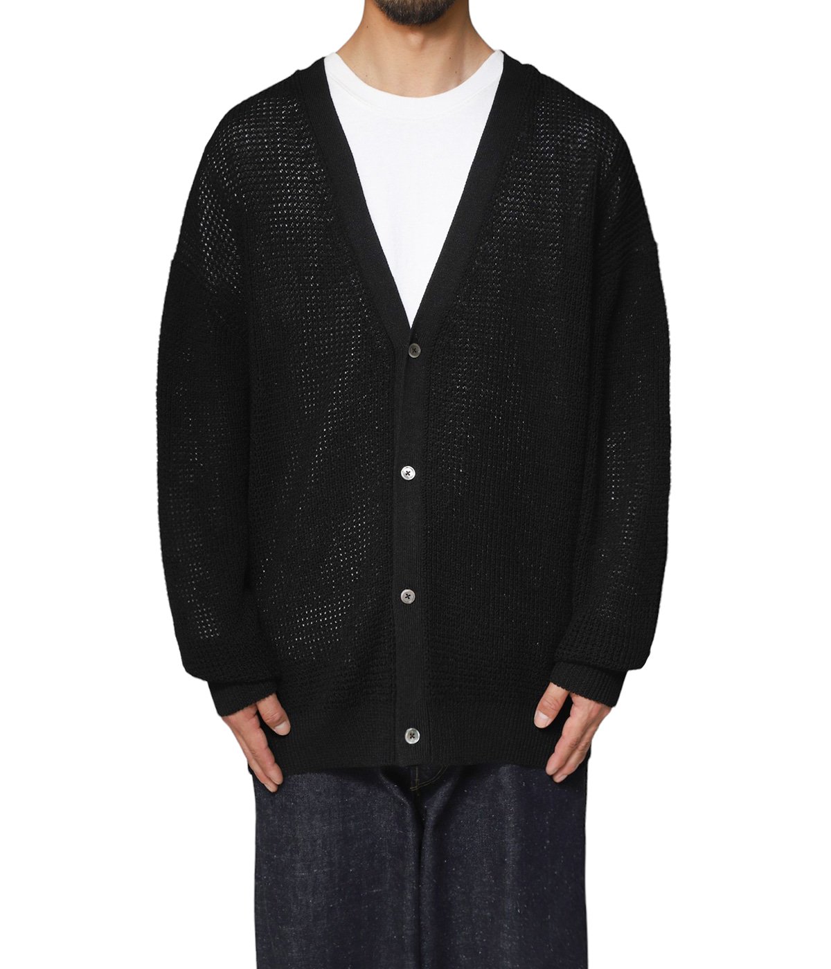 Linen SOLOTEX Knit Cardigan | Graphpaper(グラフペーパー 