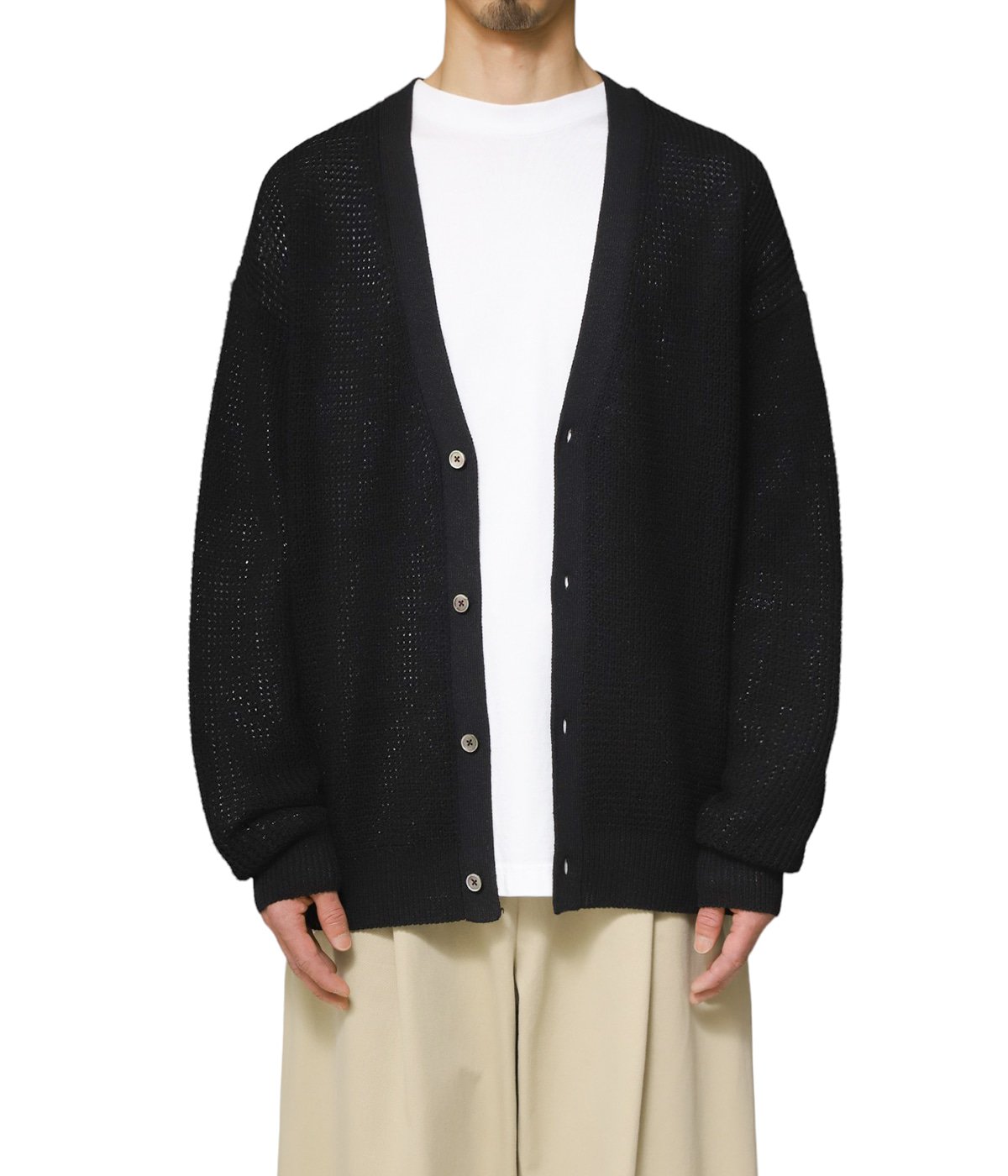 Linen SOLOTEX Knit Cardigan | Graphpaper(グラフペーパー 