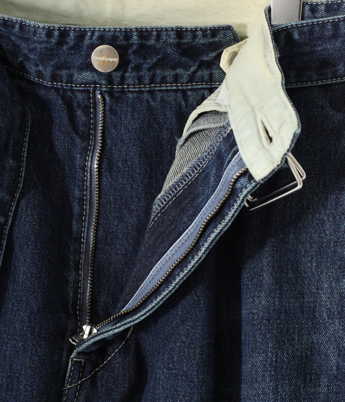 Selvage Denim Belted Pants | Graphpaper(グラフペーパー