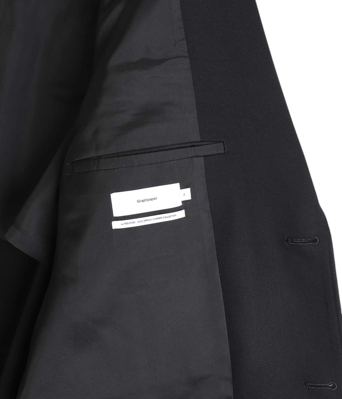 Techno Wool Nylon Compact Shoulder Jacket | Graphpaper