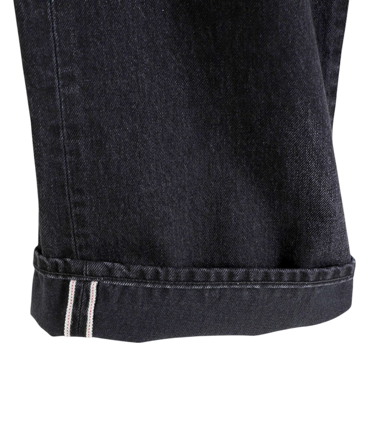 Selvage Denim Five Pocket Wide Straight Pants | Graphpaper