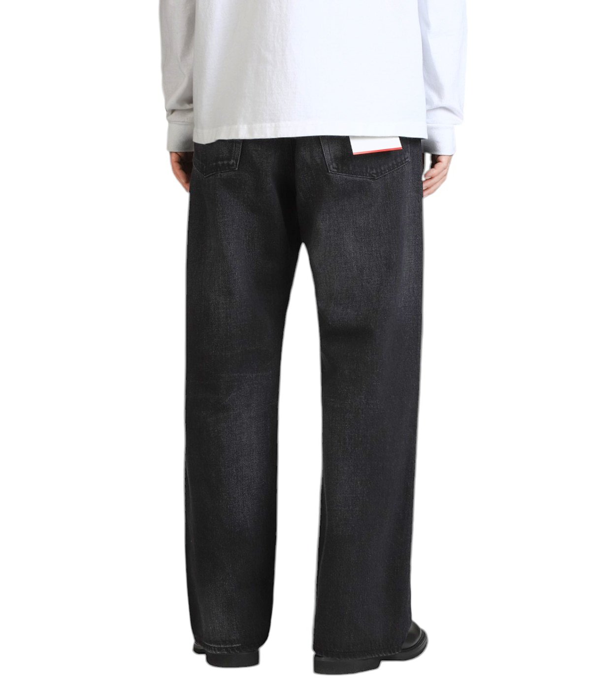 Selvage Denim Five Pocket Wide Straight Pants | Graphpaper
