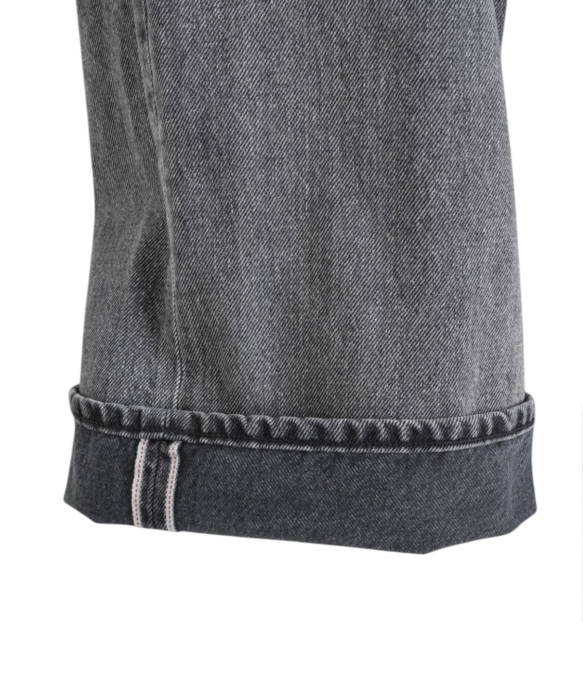 Selvage Denim Five Pocket Wide Straight Pants | Graphpaper