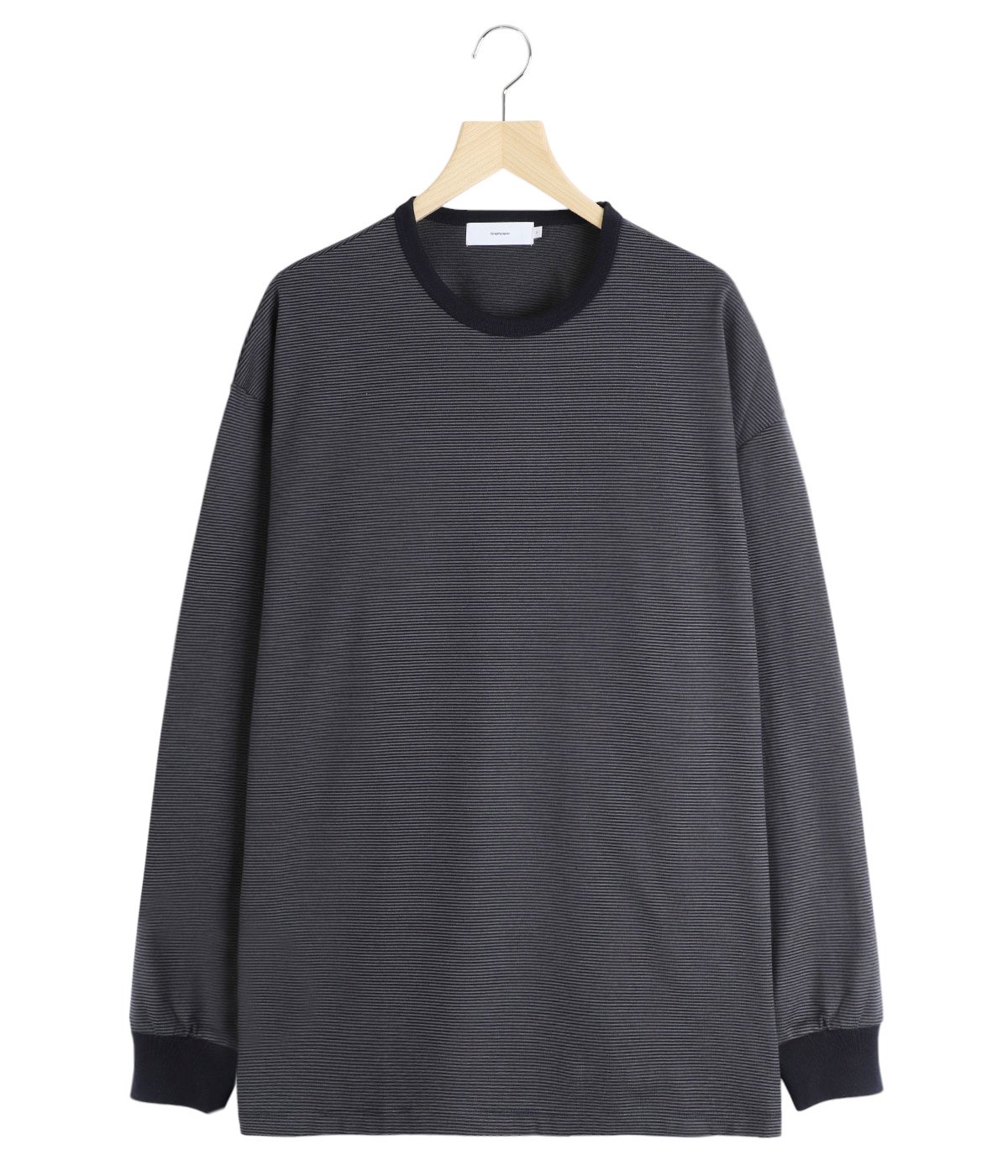 Narrow Border L/S Tee | Graphpaper(グラフペーパー