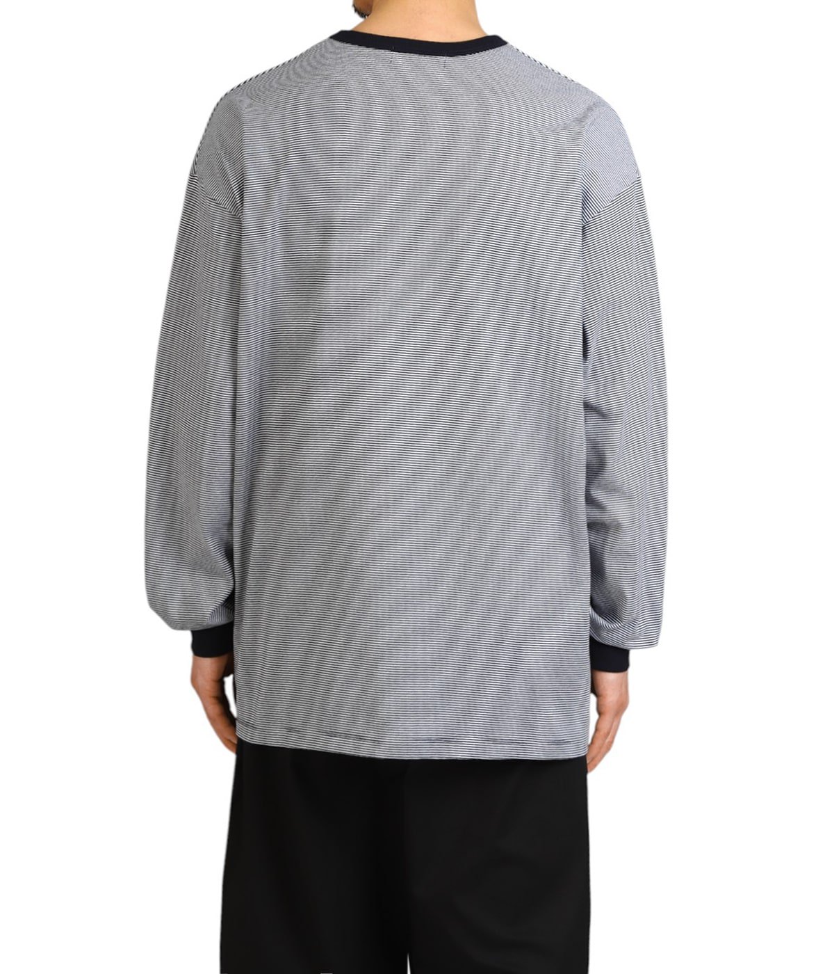 Narrow Border L/S Tee | Graphpaper(グラフペーパー
